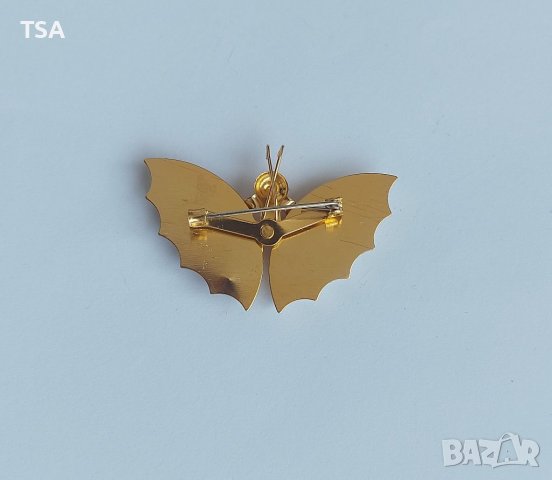 Брошка – Бяла Седефена пеперуда , снимка 5 - Други - 41481541