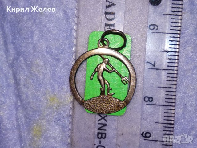 ФИГУРАЛЕН СРЕБЪРЕН АРТ ПЕНДАНТ КОВАНО СРЕБРО 925 МЕДАЛЬОН МОРСКА ТЕМАТИКА МАЙСТОРСКА ИЗРАБОТКА 26197, снимка 4 - Колиета, медальони, синджири - 39226444