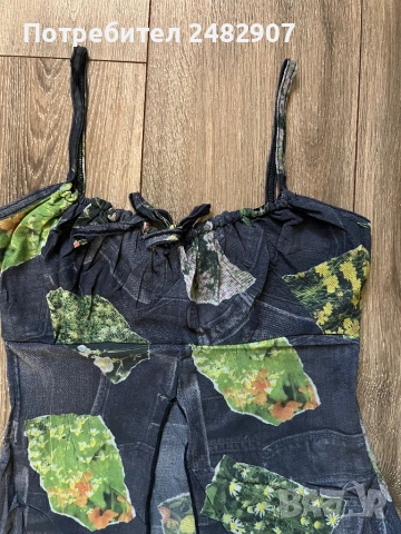 Ефектен дамски потник - тюл, снимка 9 - Корсети, бюстиета, топове - 53403101