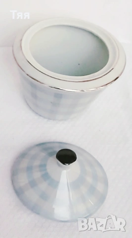 Порцеланови чайник и захарница СИП, снимка 3 - Антикварни и старинни предмети - 52436383