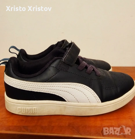 Детска , кожена PUMA, снимка 3 - Детски маратонки - 53634217