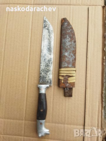 Колекционерски ретро нож с меча глава , снимка 2 - Ножове - 44308818