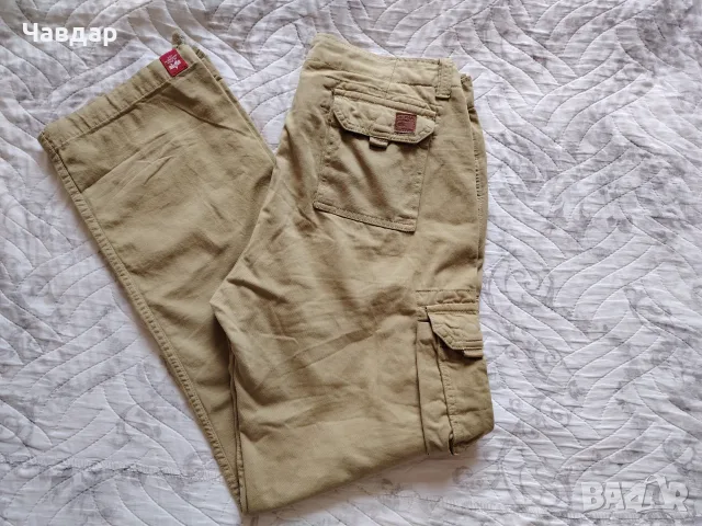 ALPHA INDUSTRIES - мъжки карго панталон, размер 36/XL