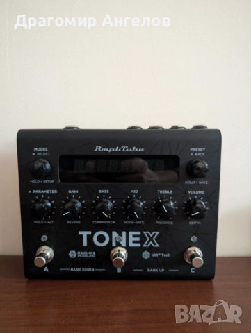 IK Multimedia ToneX Pedal Предусилвател и Rack усилвател, снимка 3 - Китари - 51942145