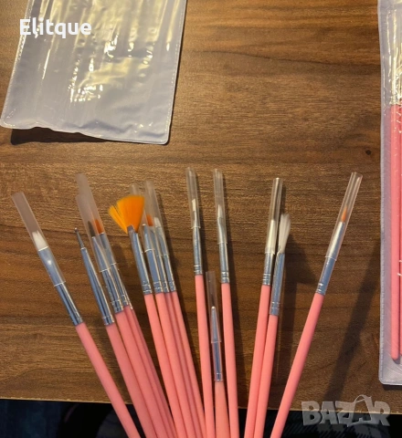 Комплект от 15 броя четки за маникюр и педикюр ZJY53, снимка 8 - Продукти за маникюр - 53396758