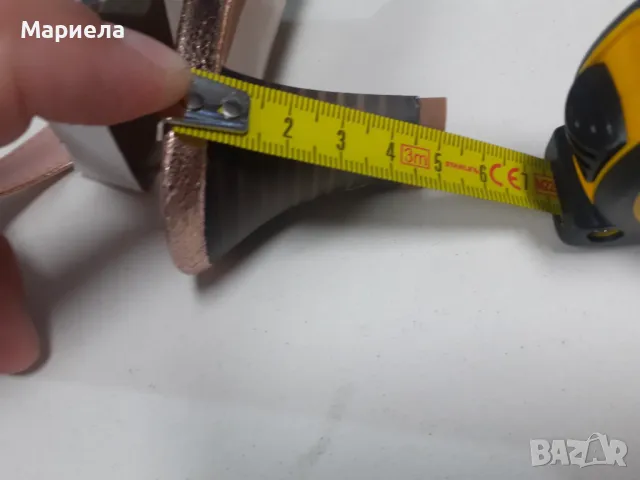 Последна бройка дамски сандали Esprit цвят шампанско розово , Нови дамски сандали 38 номер, снимка 7 - Сандали - 47854406