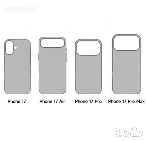 Силиконов гръб за IPhone 17, снимка 7 - Калъфи, кейсове - 50634798