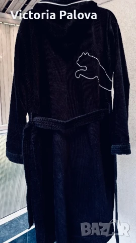 Красив халат с качулка PUMA унисекс, снимка 3 - Други - 50968572