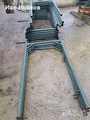 Продавам ново рамково,фасадно,строително скеле., снимка 2 - Изолации - 53735763