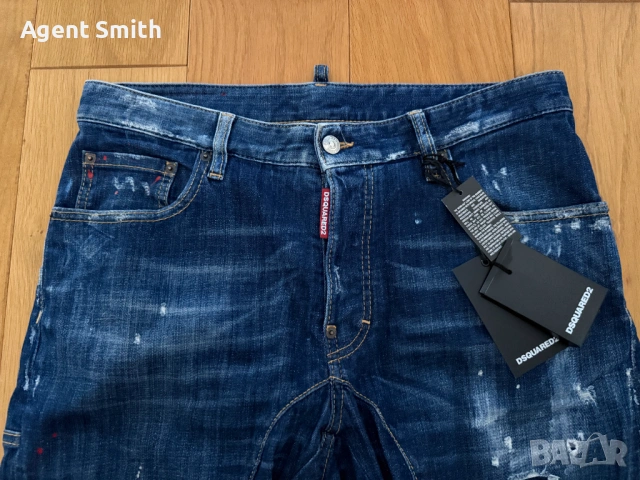 Дънки Dsquared2 S74LB0375, снимка 2 - Дънки - 53849208