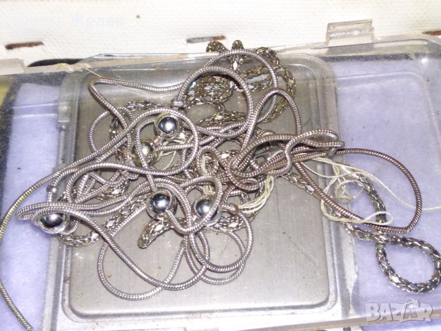 ТРИ СТАРИ ПОСРЕБРЕНИ ФИНИ СИНДЖИРЧЕТА ВЕРИЖКИ 38850