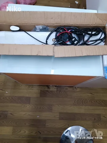 Чисто нов триредов LED бар 58см ( пълен комплект )