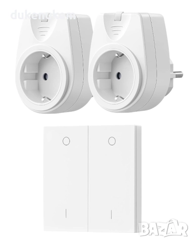 2 бр Безжичен контакт с дистанционно 16A / 3500W, 30 м обхват