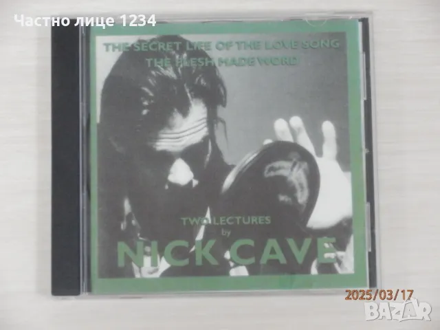 Nick Cave - Two Lectures by Nick Cave - The Secret Life of The Love Song - 2000, снимка 1
