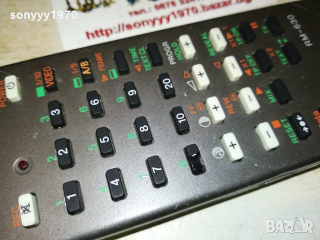 SONY RM-630 REMOTE 0103221129, снимка 4 - Дистанционни - 35953884