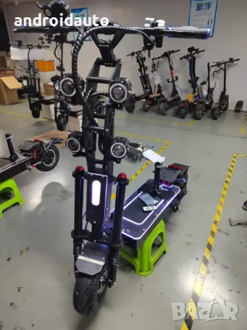 Офроуд електрическа тротинетка Quickwheel Viper 8000W,72V/40Аh, снимка 9 - Велосипеди - 47669332