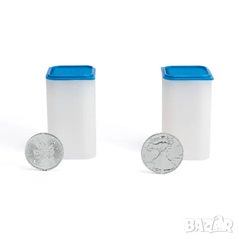 Тубуси са сребърни унции - Leuchtturm - за монети 38-39 мм , снимка 3 - Нумизматика и бонистика - 48209140