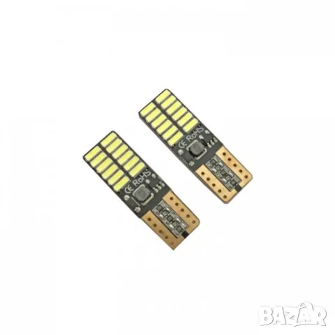 LED крушки 12V 6000K 2 броя вариант 39, снимка 4 - Аксесоари и консумативи - 55865121