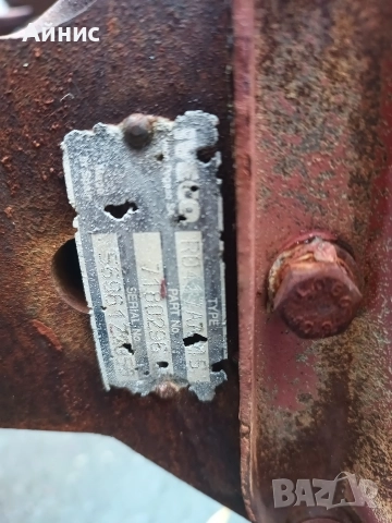 Заден мост диференциал ивеко двойна гума, снимка 2 - Части - 52634519