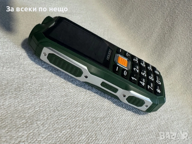 HODOO X9 Телефон удароустойчив водоустойчив телефон за възрастни хора, големи копчета, мощна батерия, снимка 7 - Други - 52684103