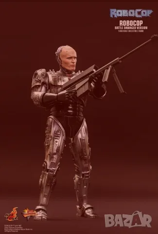 Хот Тойс 2в1-Hot Toys MMS266 -Robocop Battle Damaged Version & Alex Murphy new,sealed , снимка 10 - Колекции - 55963481