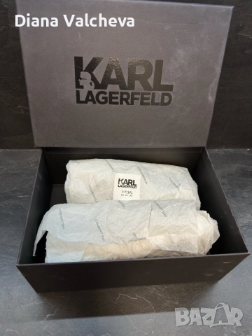 Оригинални Karl Lagerfeld 37 номер много запазени., снимка 8 - Кецове - 52727770