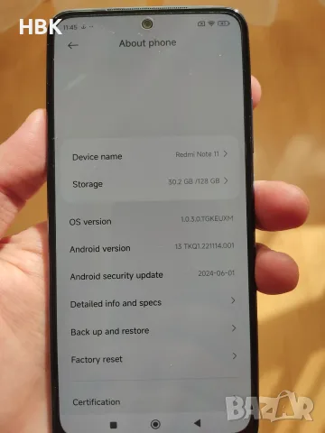 Xiaomi Redmi Note 11 4G 6/128 - (2201117TY), снимка 7 - Xiaomi - 56210626