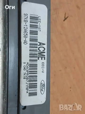 Компютър за Форд Ка 1.3 60к.с. 97KB-12A650-AD, снимка 2 - Части - 55768759