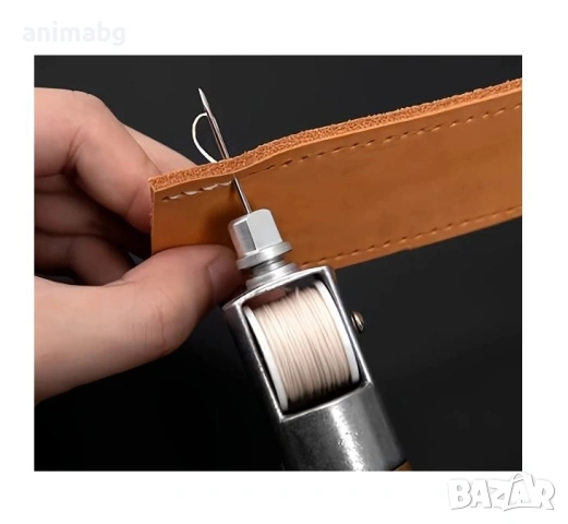 ANIMABG Професионален комплект за шиене на кожа, 7 броя, снимка 3 - Други стоки за дома - 53465864