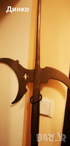 Алебарда брадва , снимка 6 - Антикварни и старинни предмети - 48791467