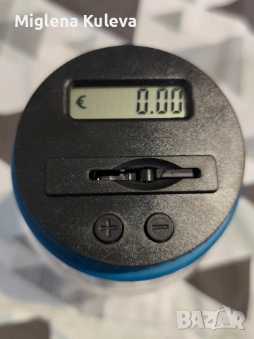 Дигитална касичка за евро монети , снимка 2 - Друга електроника - 53074917
