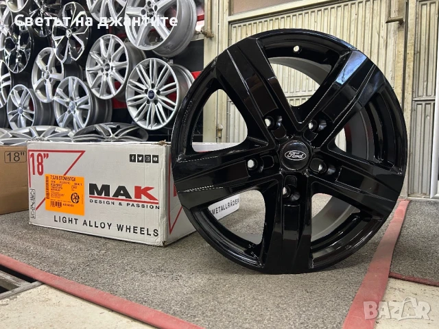 Джанти 18 Цола 5х160 Ford Transit Custom Форд Транзит , снимка 2 - Гуми и джанти - 50914306