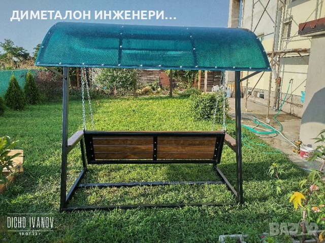 градинска люлка - пейка , снимка 5 - Градински мебели, декорация  - 41607718