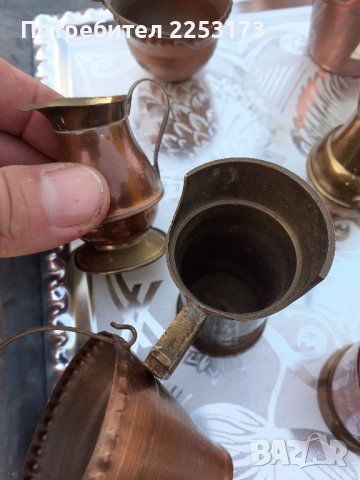 Медни и месингови миниатюри,бронзови гасители за свещи., снимка 4 - Декорация за дома - 41634903