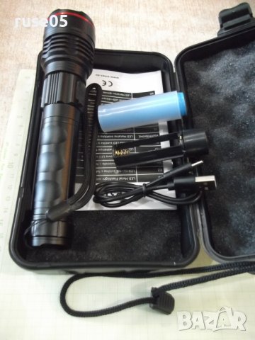 Фенер "EMOS IP44 LED 600 LM "акумулаторен метален нов, снимка 17 - Прожектори - 39223837