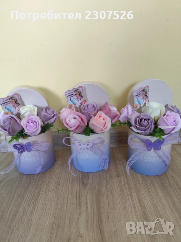 Букети , снимка 6 - Изкуствени цветя - 51546279