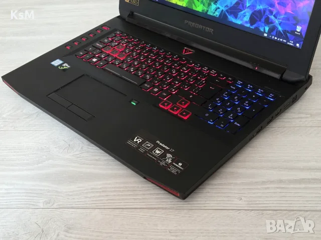 PREDATOR i7 | GTX1060 | 1256GB | 17" IPS FHD |16RAM  лаптоп acer ацер laptop gaming гейминг, снимка 3 - Лаптопи за игри - 56004826