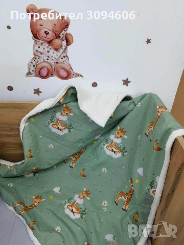 Бебешко одеало , снимка 3 - Спално бельо и завивки - 52998853