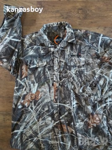 prologic max fishing shirt - страхотна мъжка риза КАТО НОВА 2ХЛ, снимка 5 - Ризи - 40361517