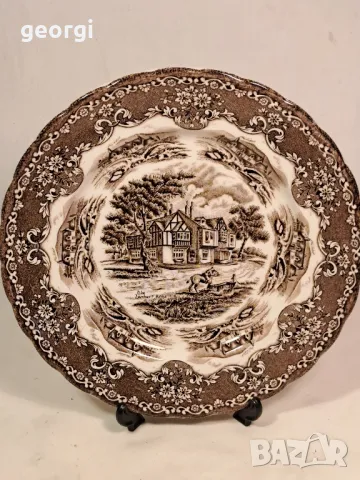 английска порцеланова чиния 25/2