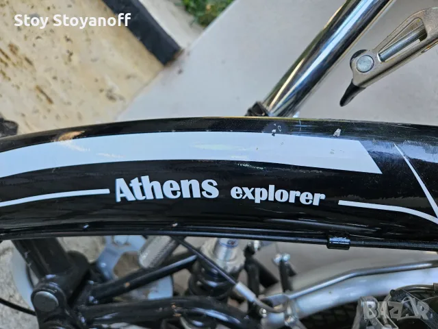 Сгъваем велосипед Athens City Sport 20" със заден амортисьор, снимка 11 - Велосипеди - 55960492