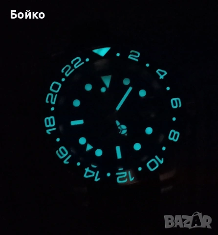 Steeldive GMT Seiko NH34, снимка 12 - Мъжки - 53696616