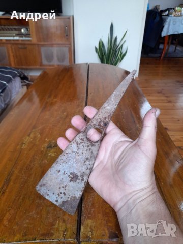 Старинна мотика,мотичка,прашулче #11, снимка 2 - Антикварни и старинни предмети - 41374456