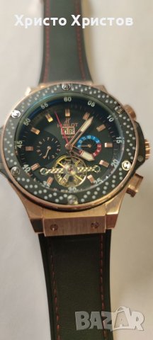 Мъжки луксозен часовник Hublot F 1, снимка 4 - Мъжки - 37078039