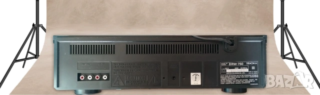 Перфектен Двукасетъчен Дек DENON DRW-750 - произведен в Япония, снимка 2 - Декове - 53076948