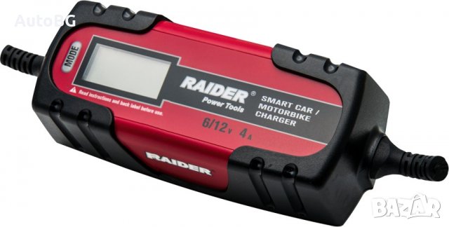 Инверторно зарядно устройство за акумулатор Raider RD-BC13 / 6/12V, снимка 2 - Аксесоари и консумативи - 39665808