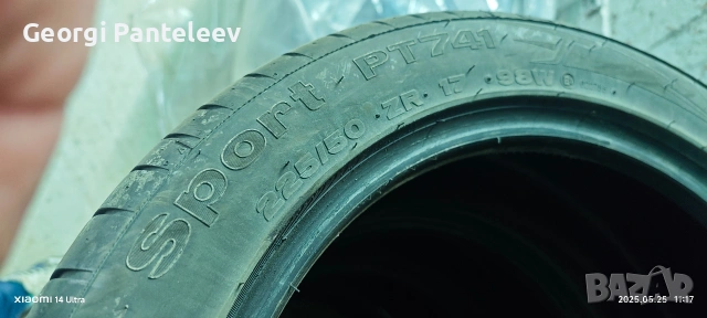 225/55 r17, снимка 3 - Гуми и джанти - 53503225