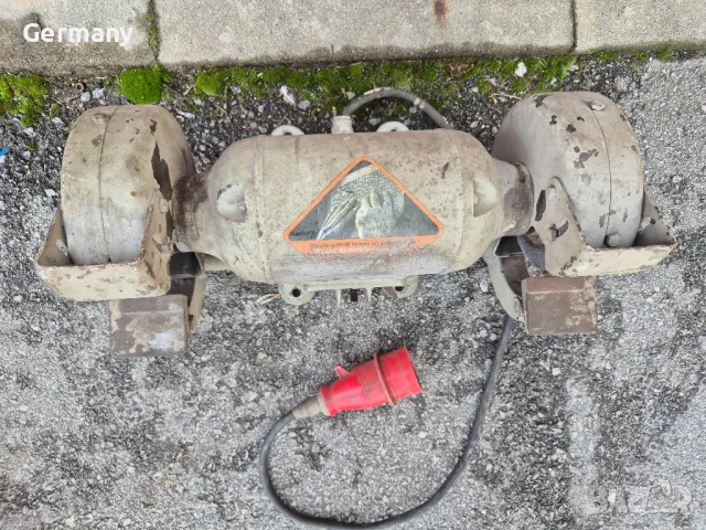 професионален немски шмиргел трифазен AEG, снимка 5 - Други инструменти - 49923706