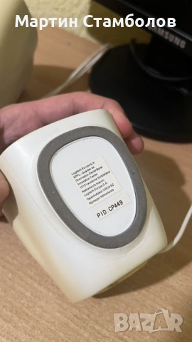 Комплект компютърни аксесоари | Монитор Samsung, тонколони Logitech, камера и клавиатура, снимка 4 - Друга електроника - 53382784