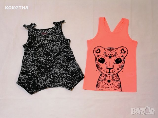 Блузки с къс ръкав и потници, снимка 13 - Детски тениски и потници - 40055691